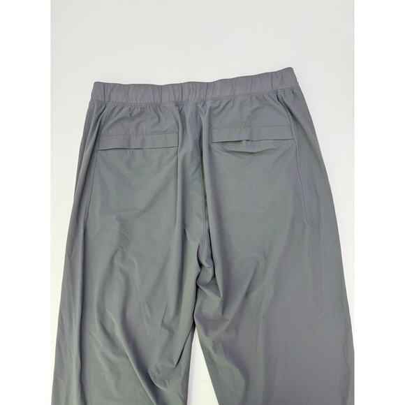 Lululemon grey track pant joggers pant 32" inseam - size large - Picture 6 of 8